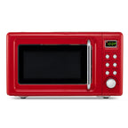 MAT EXPERT 0.7 Cu.ft Compact Microwave Oven, Digital Timing & Child Lock, Small Microwave w/Glass Turntable & 6 Preset Buttons, Delayed Start Function, 700W Mini Microwave w/5 Micro Power (White)