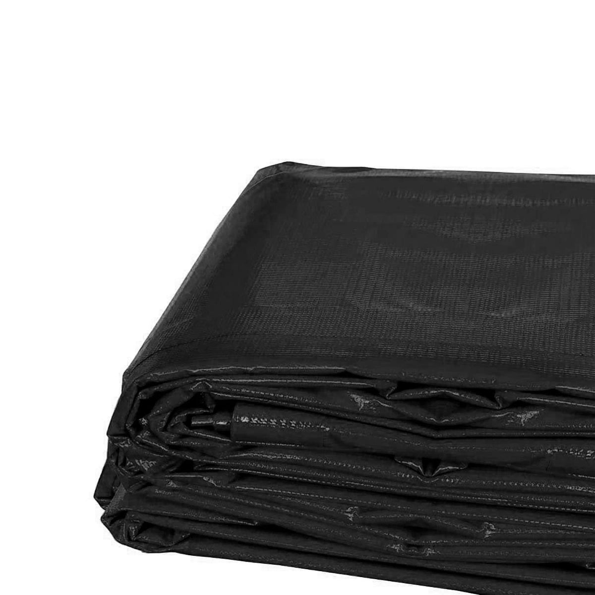 Heavy Duty Tarp, 12mil Thick PVC Vinyl, 10' x 12', White