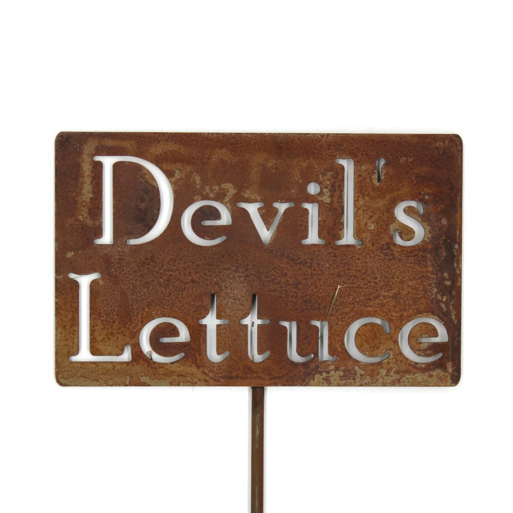 Funny Garden Stake 20 to 33 Inches Tall (The Orchard, Large 28" Tall)