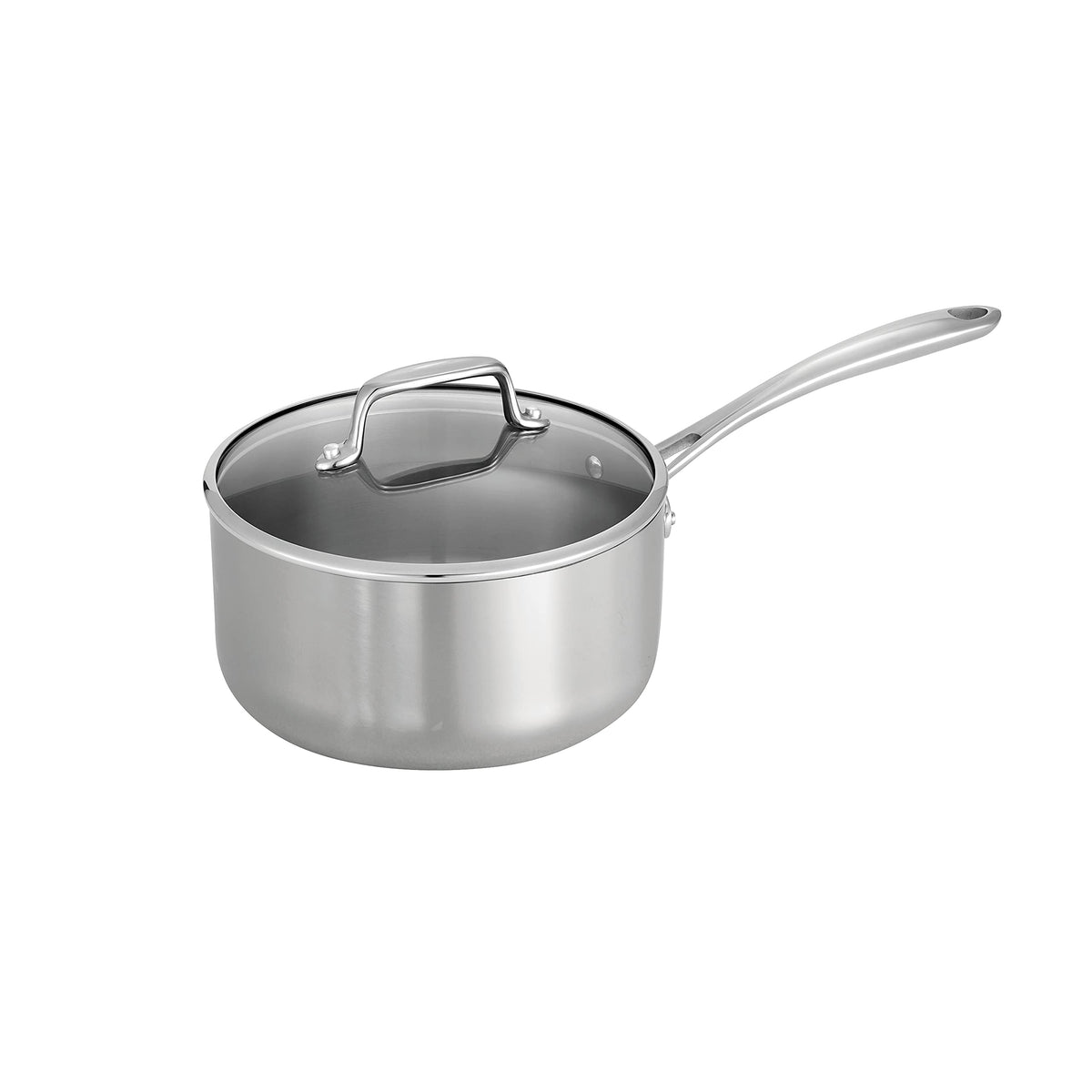 Tramontina Boston Tri-Ply Clad Stainless Steel 10-Pc Pots and Pans Set