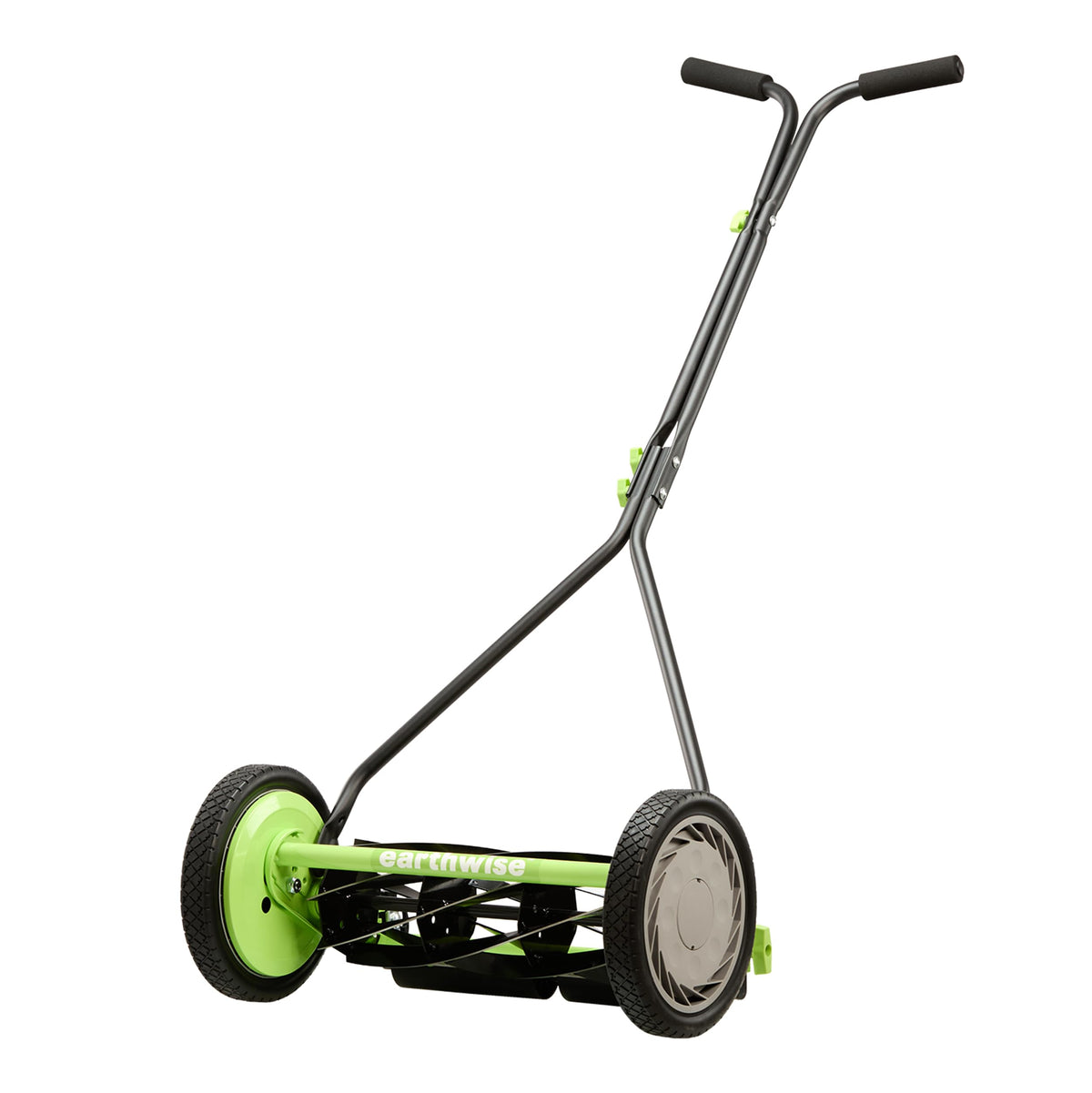 Earthwise 1715-16EW 16-Inch 7-Blade Push Reel Lawn Mower, Grey