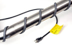 BriskHeat FFSL81-12 Speedtrace Extreme Heating Cable, 8 Watts/ft, 120V, 12ft with Plug