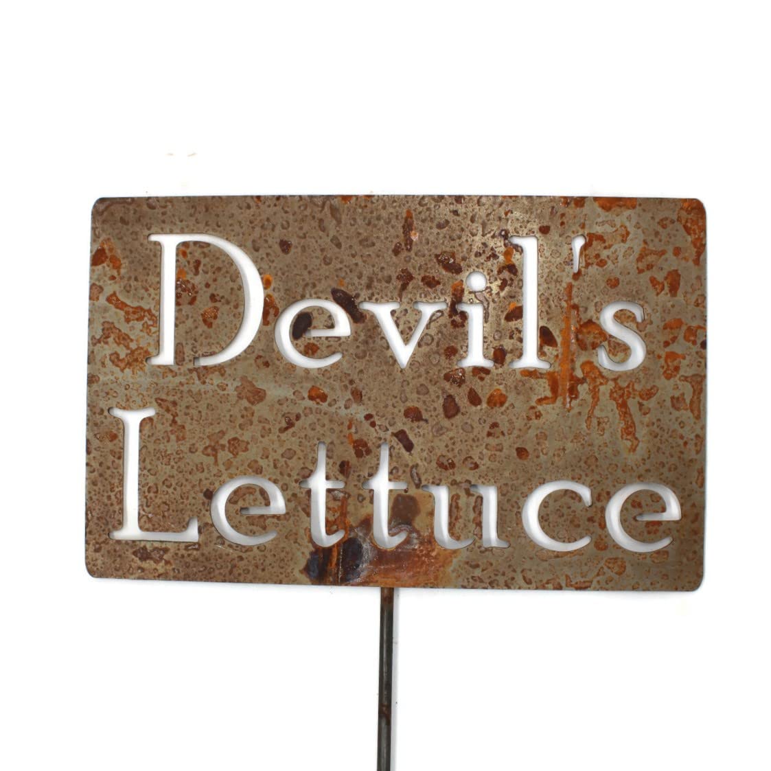 Funny Garden Stake 20 to 33 Inches Tall (Our Garden, XL 33" Tall)