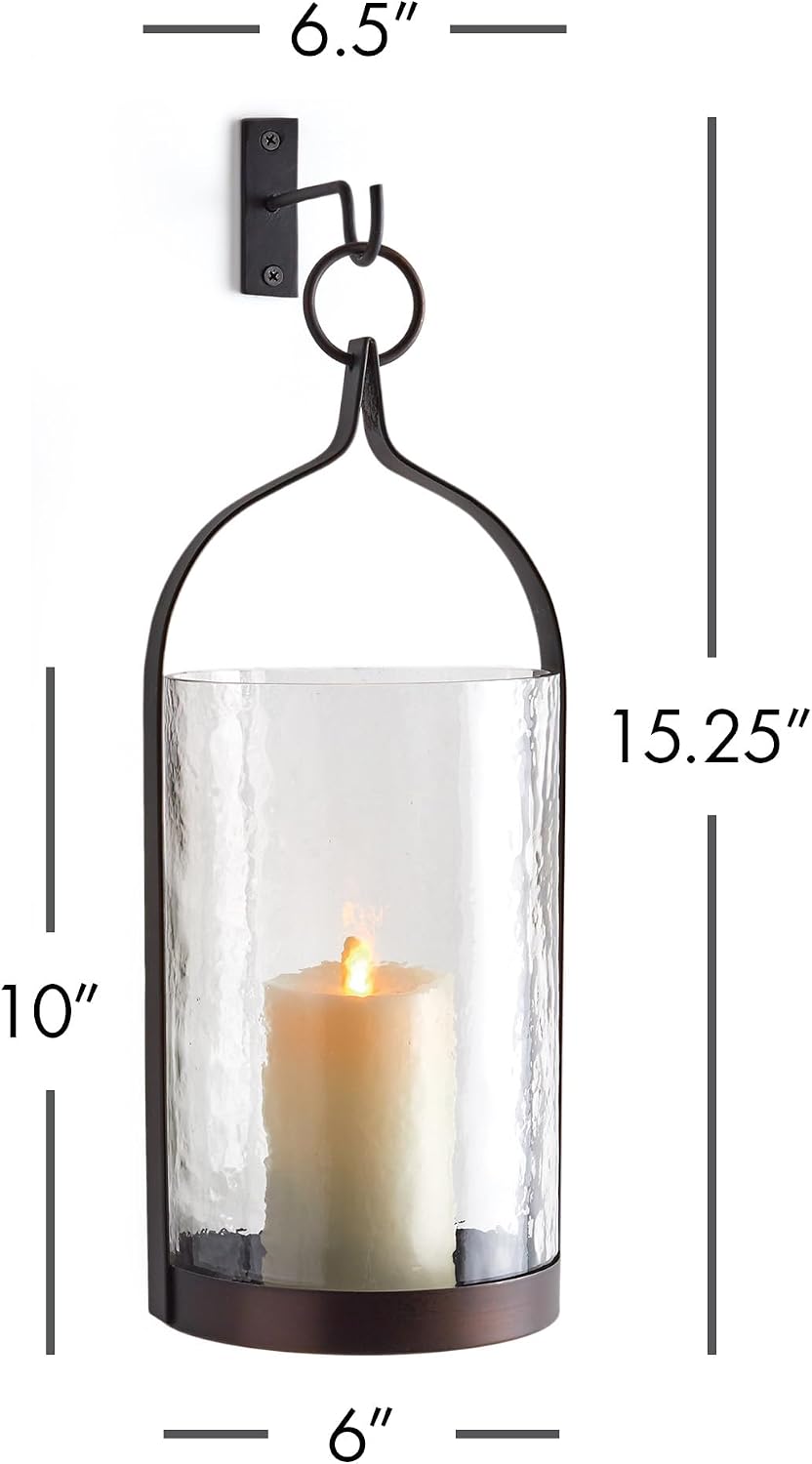 Napa Home & Garden Steeple Lantern 15.25" Black