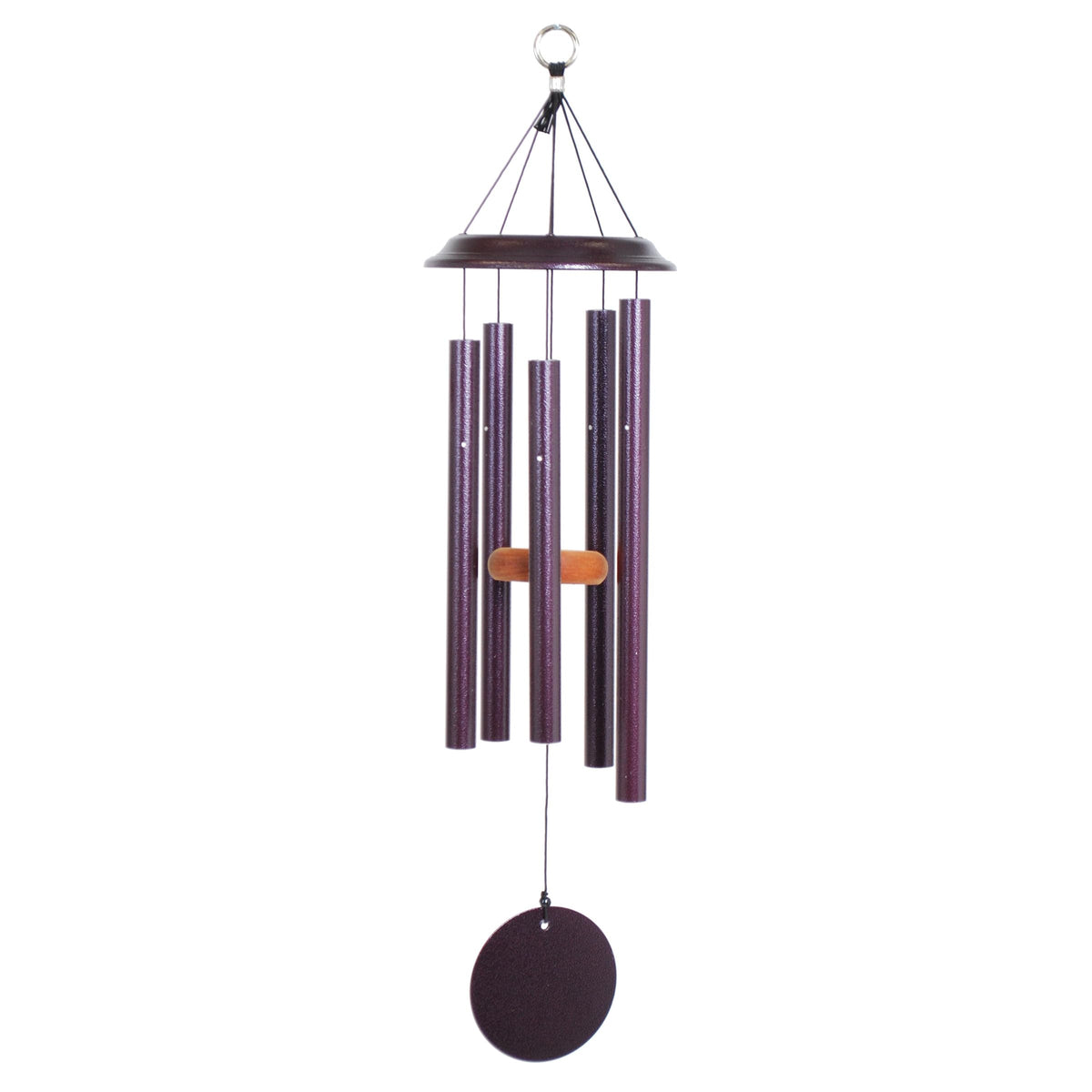 Shenandoah Melodies by Wind River – 29 inch Black Wind Chime for Patio, Backyard, Garden, and Outdoor décor (Aluminum Chime) Made in the USA