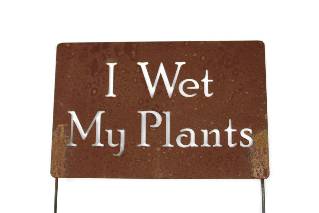 Funny Garden Stake 20 to 33 Inches Tall (The Orchard, Large 28" Tall)
