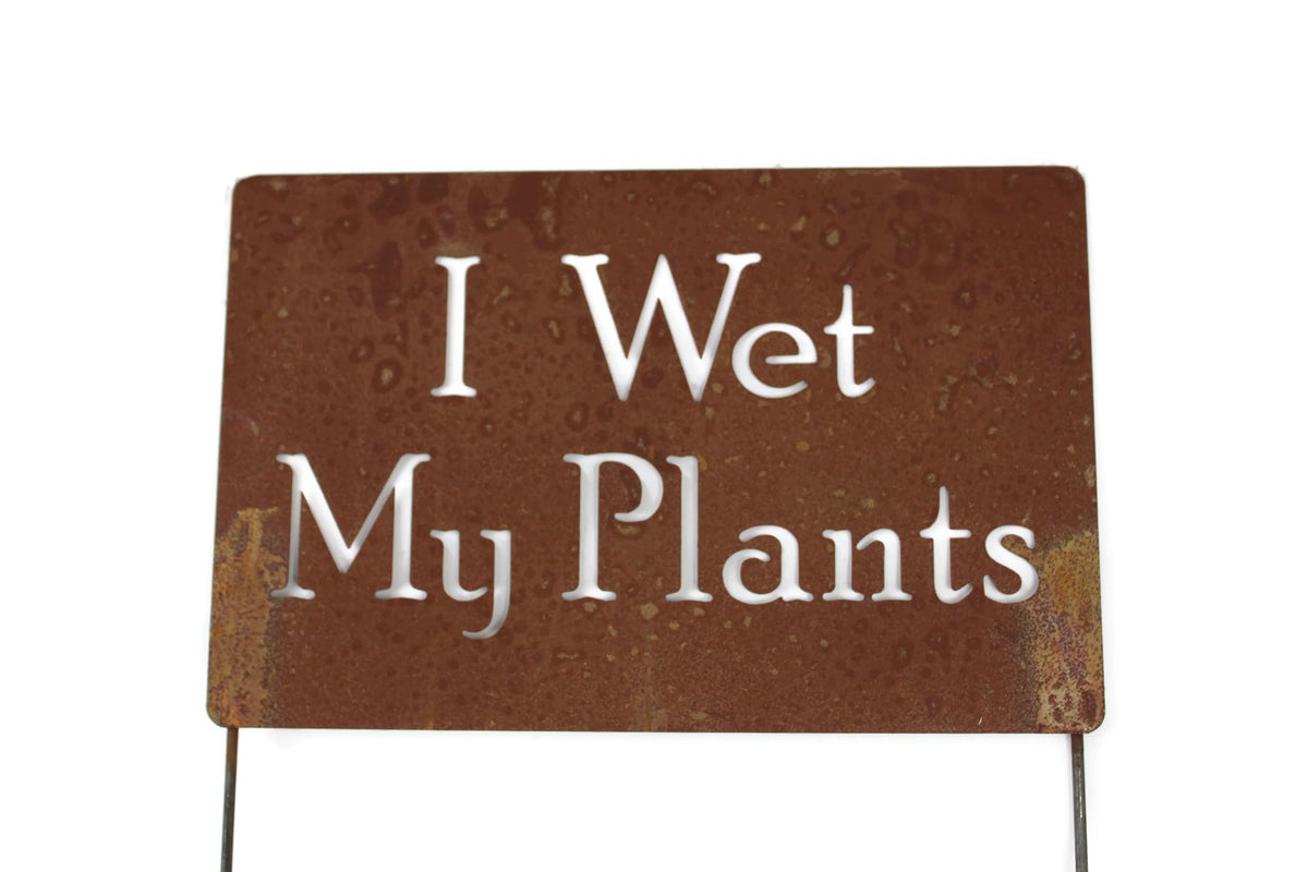 Funny Garden Stake 20 to 33 Inches Tall (I Dig You, XL 33" Tall)