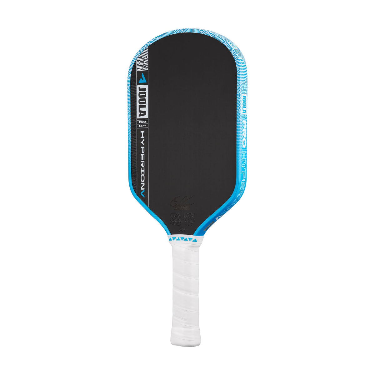 JOOLA Pro V Pickleball Paddle - 14mm/16mm - Raw Carbon Fiber Textured Surface - Enhanced Frame & Propulsion Core, USAPA & UPA-A Certified, NFC Chip Enabled, Premium Control & Lightweight Performance
