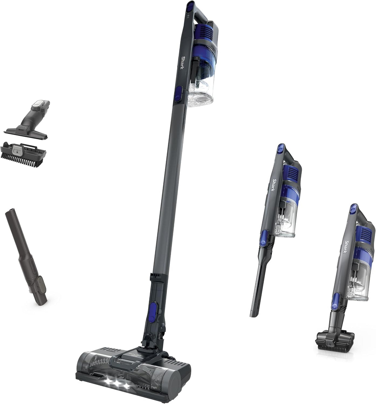 Shark Pet Cordless Stick Vacuum, 40-Min Runtime, Lightweight, Grey, IX141