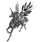 3D Metal Wild Boar Puzzle for Adults to Build, DIY Mechanical Steampunk Bionic Animals Assembly Model Kit, Home Office Display & Collectible Gift (1100 Pieces)