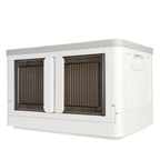 Storage Box, Plastic Cabinet, 8.4 Gals (32L) Each One, 4 Packs