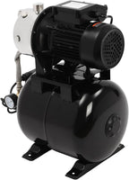 1HP Shallow Well Pump with Pressure Tank, 793GPH Irrigation Jet Pump, 110V Automatic Water Pumps Booster System Max. Head 147.64ft for Garden Lawn Farm Home (Black, 1 Hp)