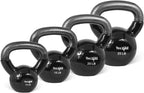 Yes4All Vinyl Kettlebells, Versatile Set