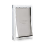 PetSafe Freedom Aluminum Dog & Cat Door, Pets up to 100 lbs, Large, White