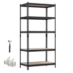 VEVOR Storage Shelves 5-Tier Adjustable 2000 lbs 48"x18"x72" Shelving Unit