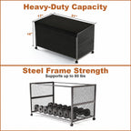 Fokyfok 2Pack Under Bed Storage Containers,16 inch Height,31 inch Long
