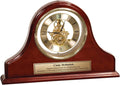 Orient Dome Mantle DaVinci Clock Gold Engraving Plaque Retirement Boss