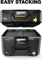ToughBuilt StackTech 1 Drawer Tool Box, Stackable Organizer, 50 lb Capacity