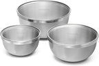 Caraway 6-Piece Stainless Steel Mixing Bowl Set with Glass Lids