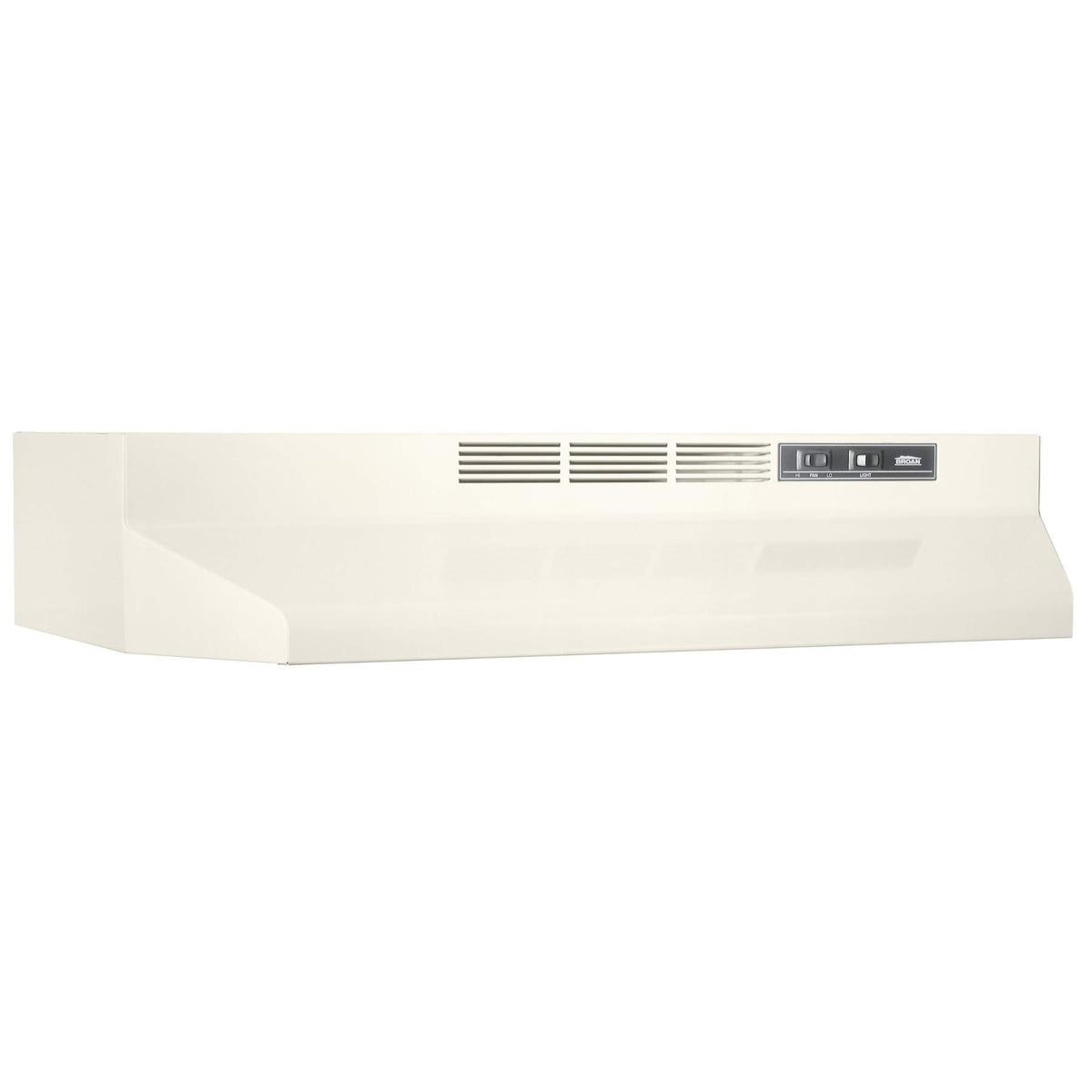 Broan-NuTone 413023 Ductless Range Hood Insert with Light, Exhaust Fan for Under Cabinet, 30-Inch, Black