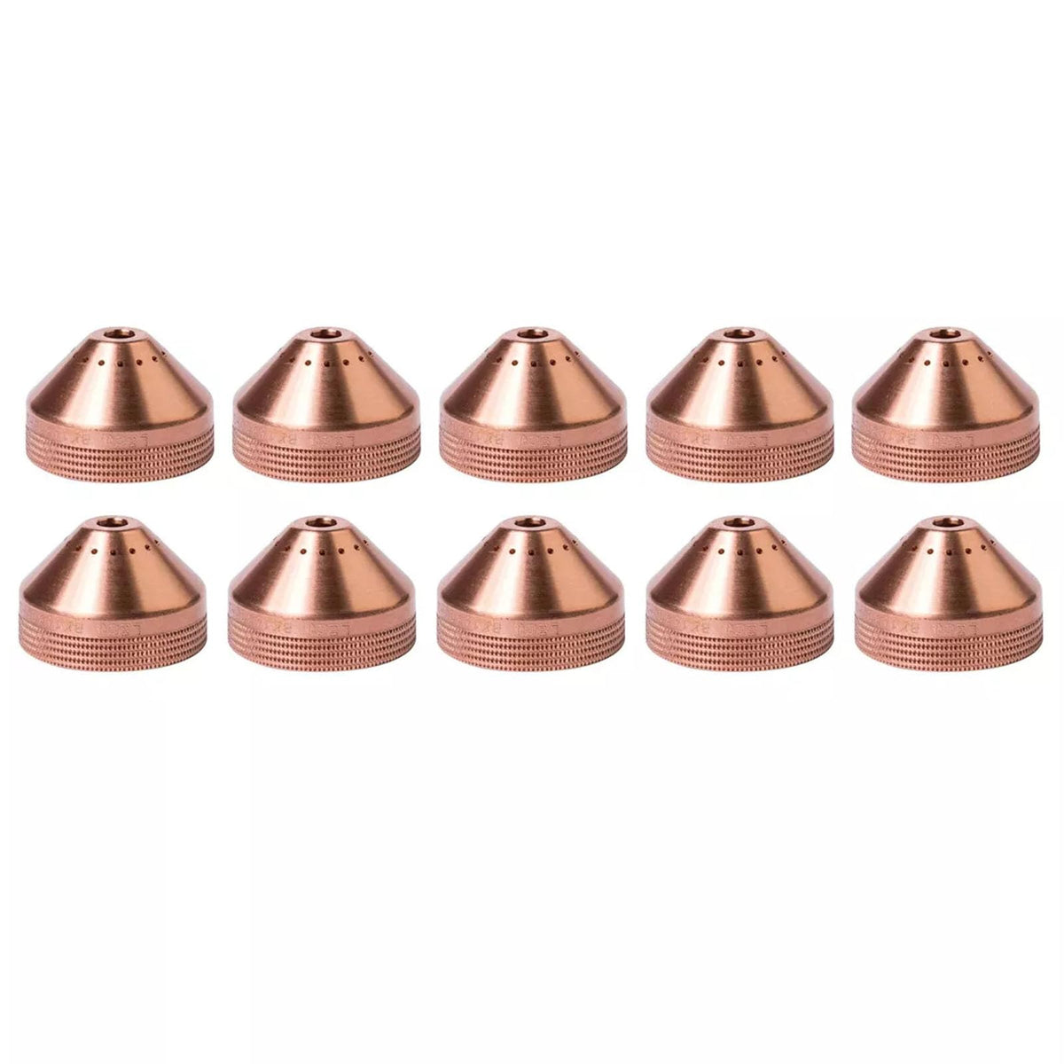 Electrode Nozzle Shield Swirl fit for Lincoln Flexcut 125 LC125 LC125M Plasma cutting torch Consumables (10-PK BK14300-9 Nozzle 85A)