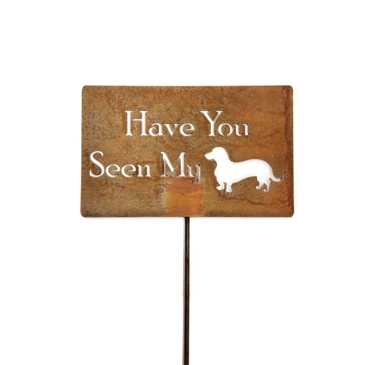 Funny Garden Stake 20 to 33 Inches Tall (The Vineyard, Large 28" Tall)