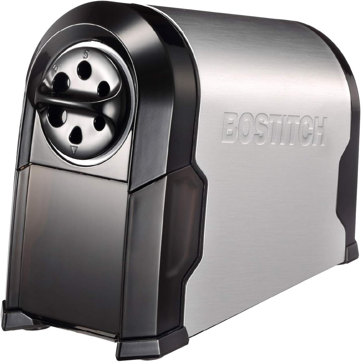 Bostitch Office SuperPro Glow Extra Heavy Duty Commercial Classroom Electric Pencil Sharpener with Replaceable Cutter Cartridge System, 6-Hole, Silver/Black & Bostitch Replacement Cutter for EPS14HC