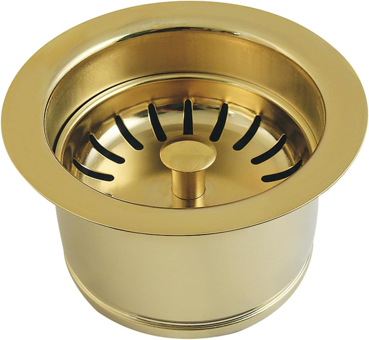 Kingston BS3002S Garbage Disposal Flange, Polished Brass