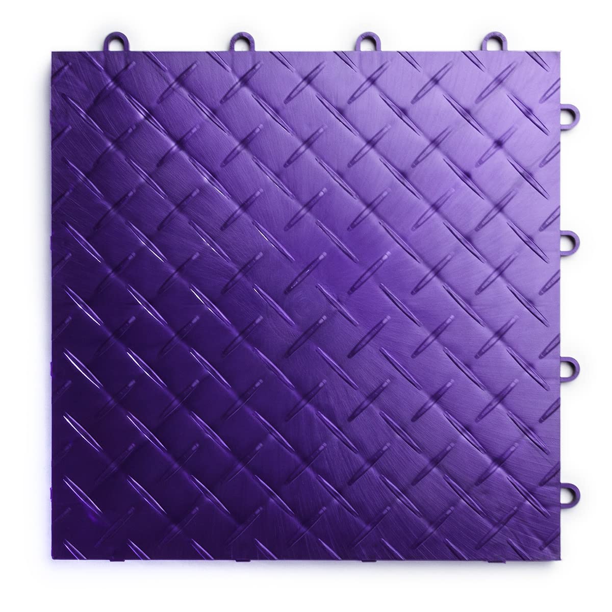 SnapLock RaceDeck Diamond 12"x12" Interlocking Garage Tiles, 48pk, Red