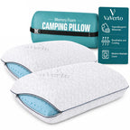 Vaverto King Size Memory Foam Pillows - Firm Pillow - King Size 2-Pack