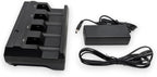 4-Port Charging Cradle for Zebra DS3678, LI3678 Wireless Barcode Scanner Batteries, Includes Power Supply | Alternative to SAC3600-4001CR