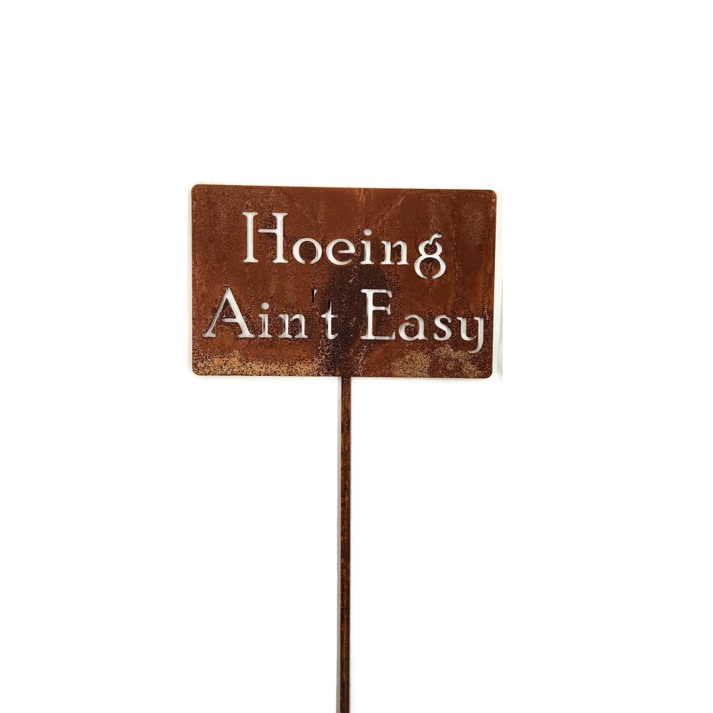 Funny Garden Stake 20 to 33 Inches Tall (Hosta La Vista, XL 33" Tall)
