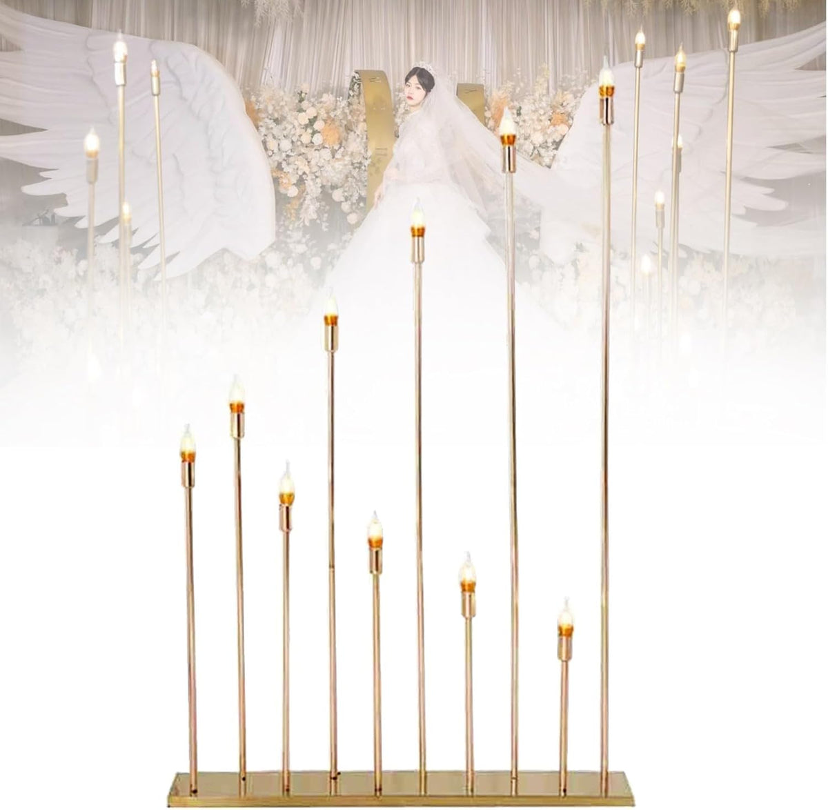 Floor Candle Holders Lamp for Wedding Metal Floor