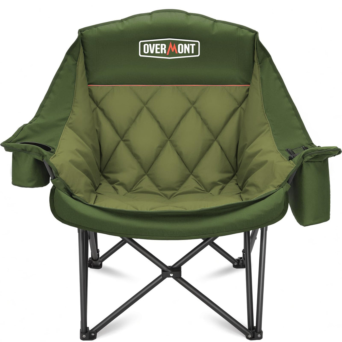 Overmont 2-Pack Oversized XL Camping Chairs - 500 lb Support