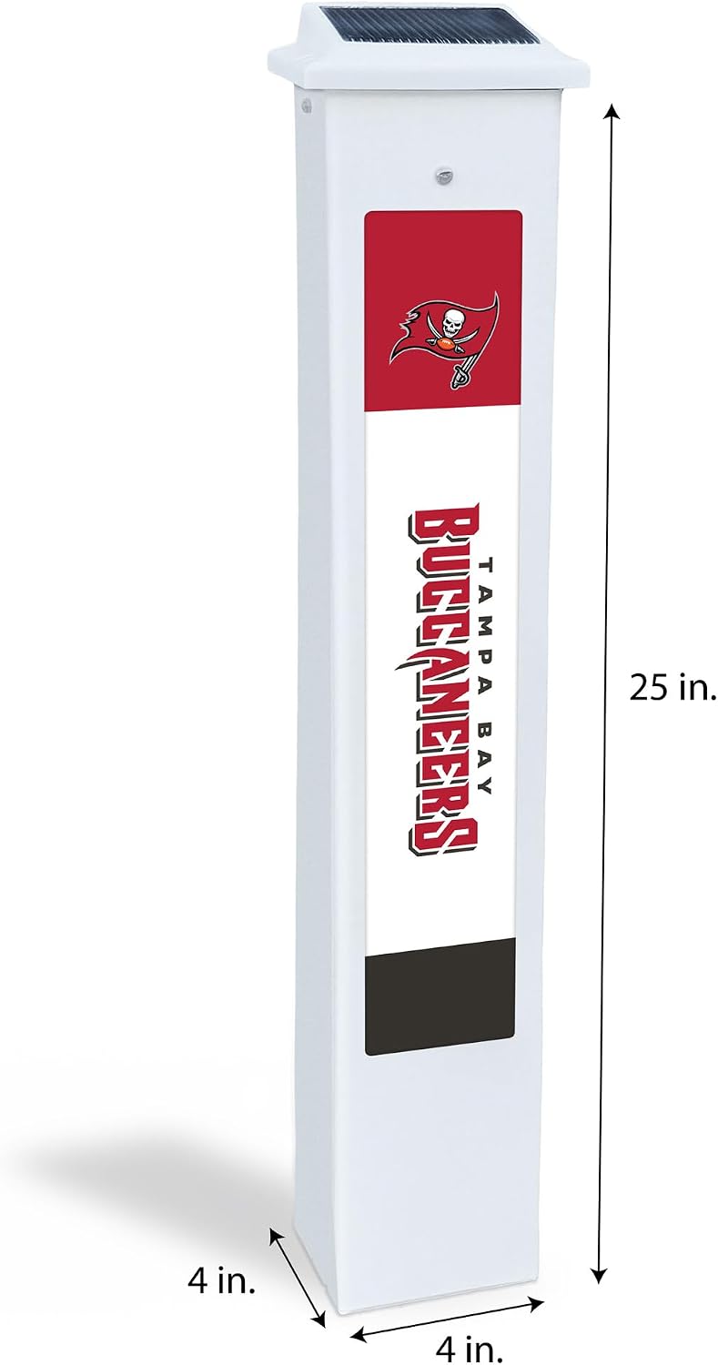 Fan Creations NFL 25" Solar Light Glow Post
