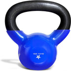 Yes4All Vinyl Kettlebell, 5–100 Lb Strength Training Kettlebell
