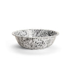 Enamelware Benson Basin, 32 quart, Red/White Splatter (Single)
