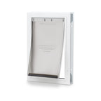 PetSafe Freedom Aluminum Dog & Cat Door, Pets up to 100 lbs, Large, White