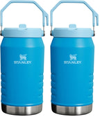 STANLEY IceFlow Flip Straw 2.0 Jug, 96 oz, Chalk