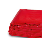 Heavy Duty Tarp, 12mil Thick PVC Vinyl, 10' x 12', White