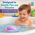 Bath Bombs for Kids with Surprise Inside, 12 Bubble Bath Fizzies with Toys