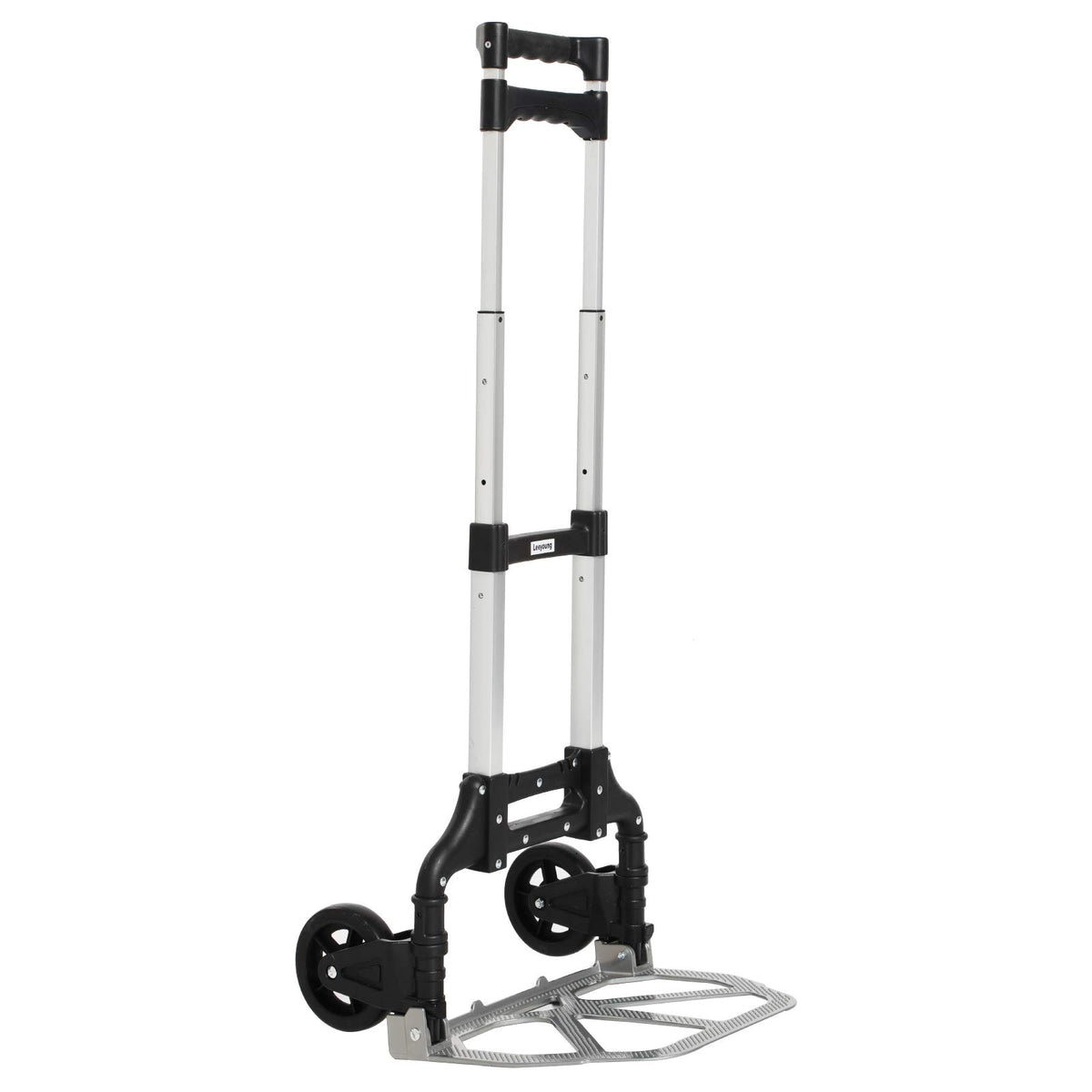 Leeyoung Folding Hand Truck Dolly 375lbs Aluminum Frame Large Platform