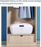 Electric Clothes Dryer, Automatic Ironing Machine, Portable Steam Drying Smart Machine, Ironing Clothes Folding Wrinkle Removal Machine with Remote Control, Foldable