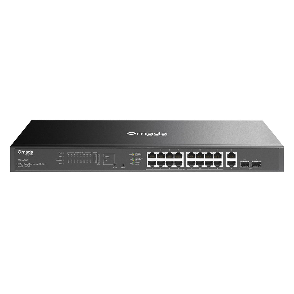 Omada ES206XPP-M2, 5 Port 2.5G Easy Managed PoE Switch