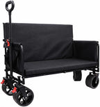 Collapsible Foldable Wagon Cart with Wheels