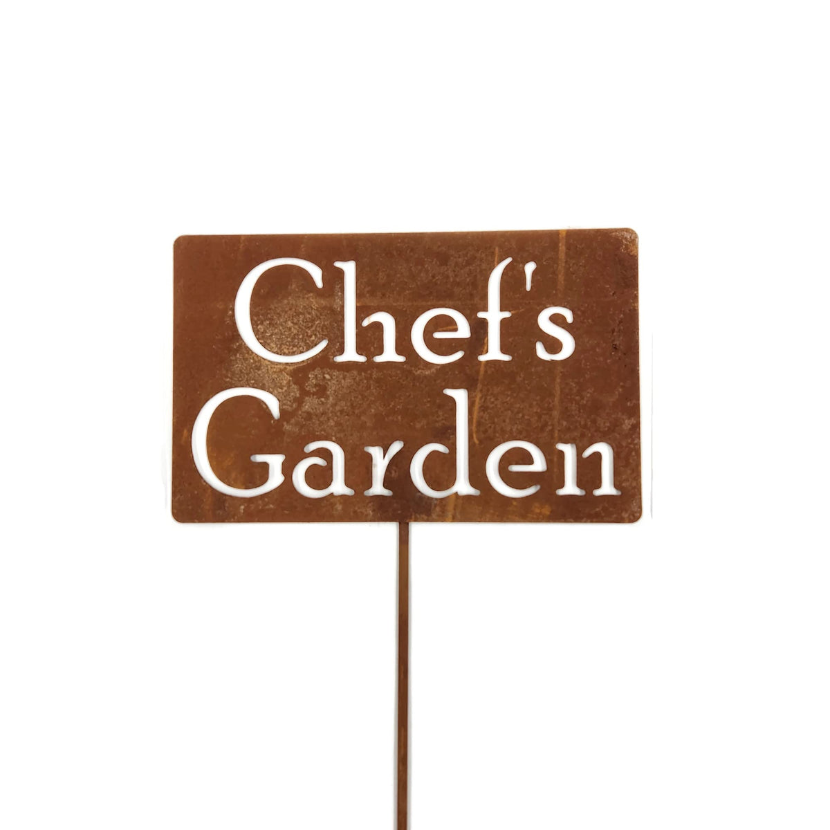 Funny Garden Stake 20 to 33 Inches Tall (Herb Garden, XL 33" Tall)