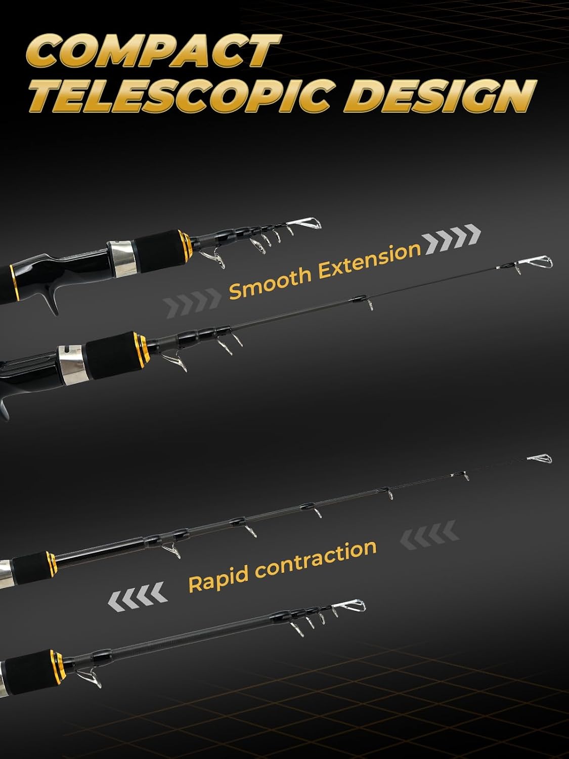 Jenseits Fishing Rods, Fishing Pole & Reel Combos for Freshwater Fishing
