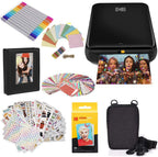 Kodak Step Instant Color Photo Printer with Bluetooth/NFC, ZINK Technology & Kodak App for iOS & Android (Pink) Starter Bundle