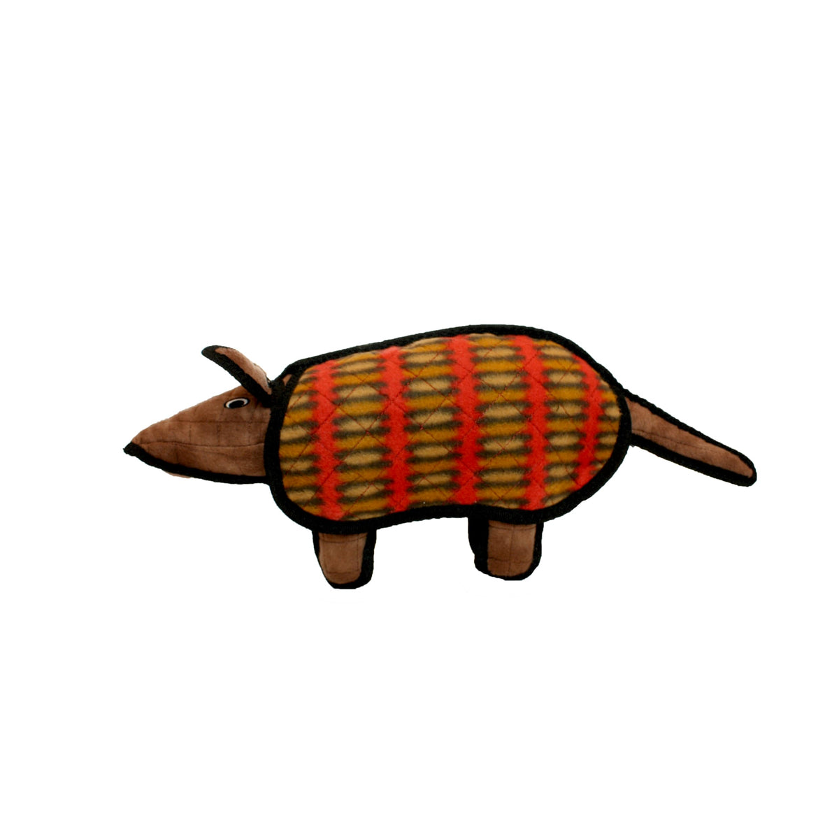 TUFFY® : 2 Pack Armadillo Dog Toy: Ultra Durable Plush Toy with Multiple Layers & Reinforced Seams, Washable and Floats, Original Construction