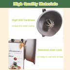 Coconut Scraper Grater, Coconut Processing Machine, 3 Speeds Adjustable, Commercial Electric Coconut Meat Removal Tool